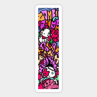 Emergency Bookmark Sticker